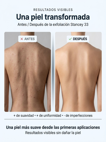 Toalla de ducha exfoliante Suavia