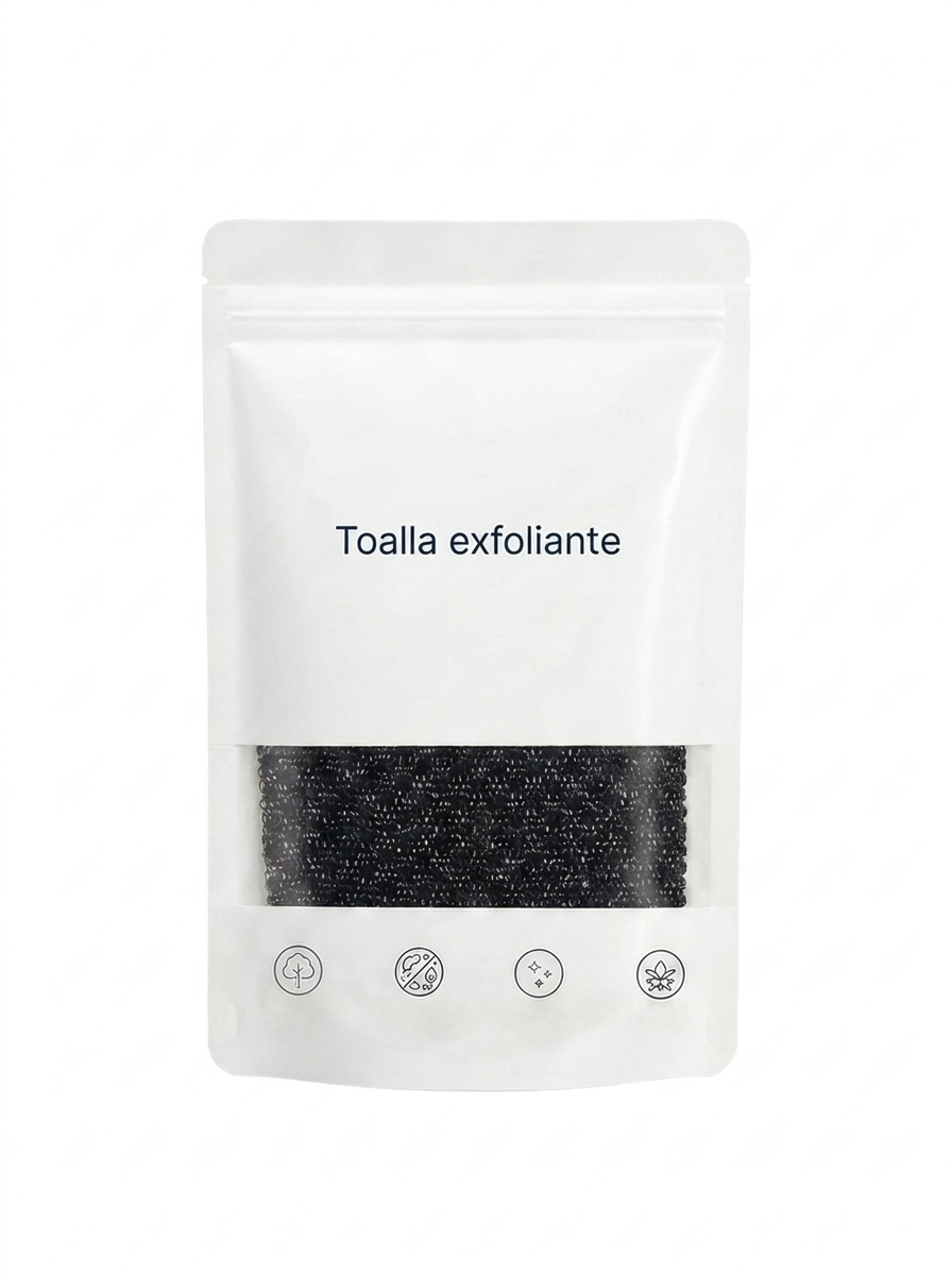 Toalla de ducha exfoliante Suavia