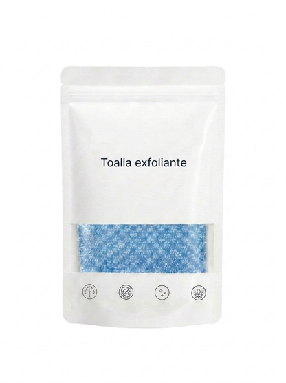 Toalla de ducha exfoliante Suavia